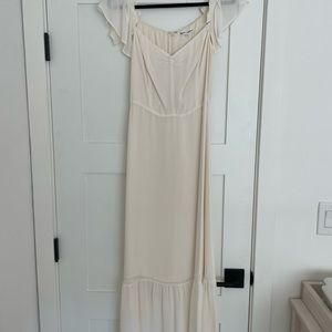 Reformation Butterfly Dress in Ivory